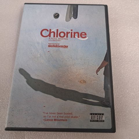 Chlorine A Pool Skating Documentary Skateboard DVD