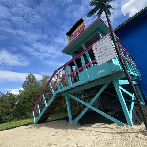 Unikt lifeguard tårn selges- Miami Beach stil!