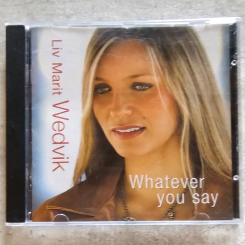 CD Liv Marit Wedvik.