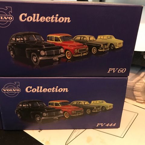 Volvo Collection   4 stk. PV 60. PV 800 TAXI . PV 444 . 120 Amason