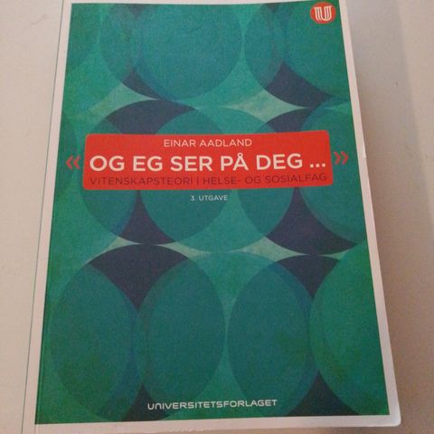 Og eg ser på deg