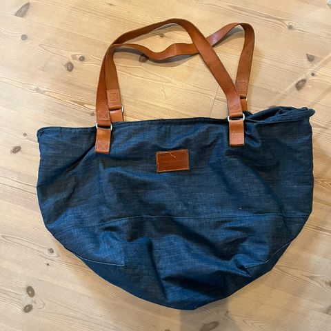 Strandbag i denim