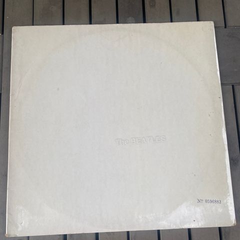 The Beatles ** White Album ** 2xLP ** Førsteutgave ** Med poster