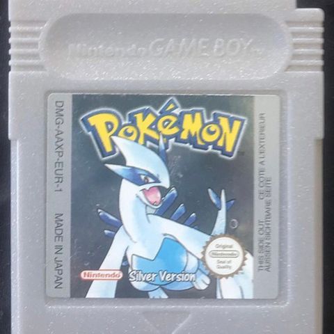 Pokemon silver gameboy