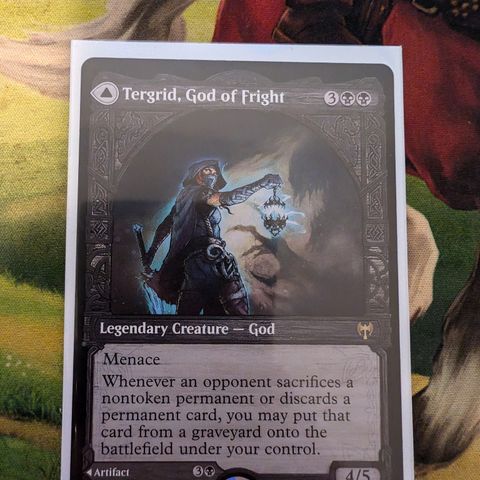 Tergrid, God of Fright // Tergrid's Lantern Showcase (Kaldheim) MTG