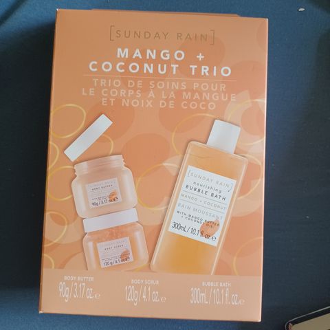 Mango + coconut trio