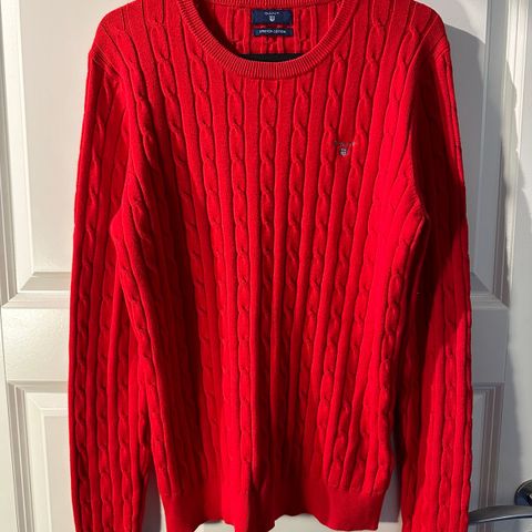 Gant cable knit til dame (str. L)