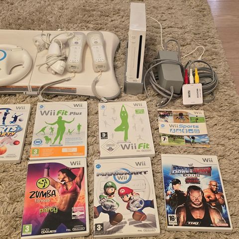 Nintendo Wii Fit spillkonsoll