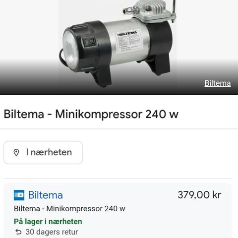 Minikompressor 12v