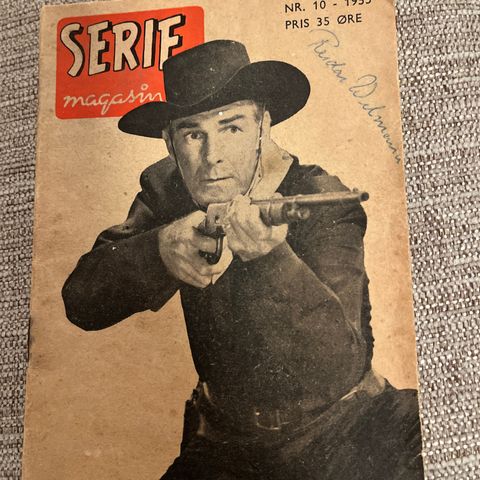 2 stk Seriemagasinet 1955/56