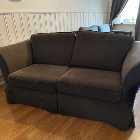 Behagelig 2-seter sofa