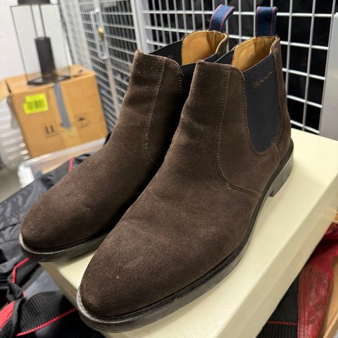 Gant Chelsea boots - pent brukte - str 46