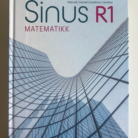 Sinus R1, Ny fagplan