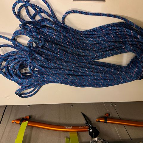 Ubrukt Mammut Crag Dry 9.5 mm 60 meter