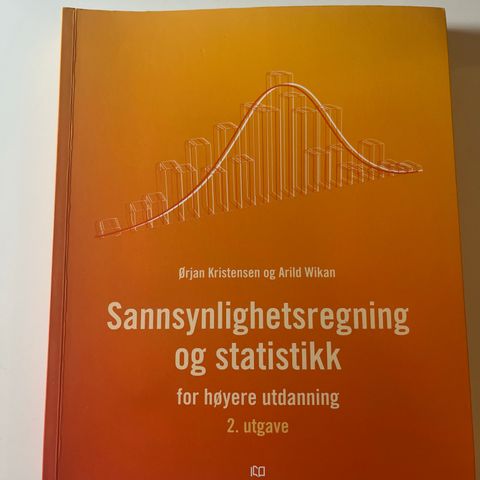 Sannsynlighetsregning og statistikk for høyere utdanning + ressurshefte