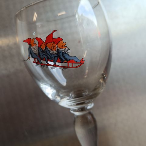 Porsgrunn Nisse glass