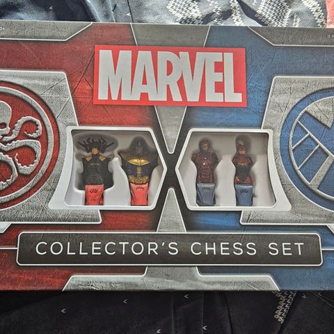Marvel collectors sjakk selges.