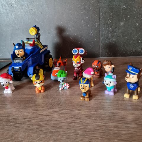 Paw patrol figurer