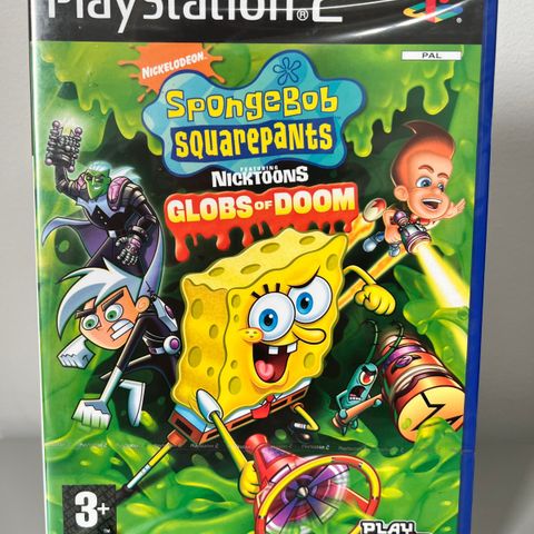 PlayStation 2 spill: SpongeBob Squarepants Globs of Doom