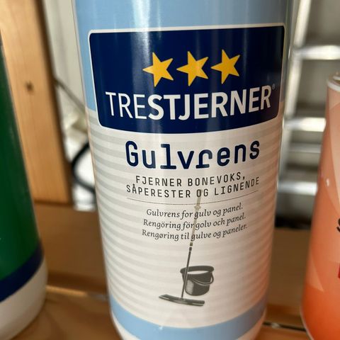 Trestjerner Gulvrens 1L - uåpnet