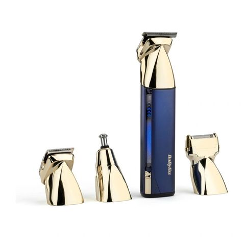 BABYLISS SUPER-X METAL SERIES 15 IN 1 MULTI-TRIMMER (GOLD/BLUE)