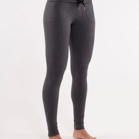 Lululemon Will leggings i mørkgrå, str. XS