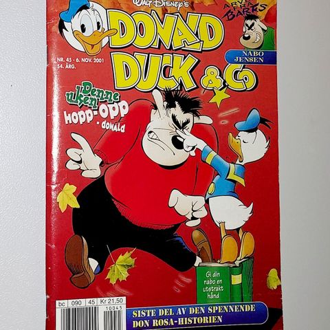 DONALD DUCK & CO BLAD.NR.46-2001.