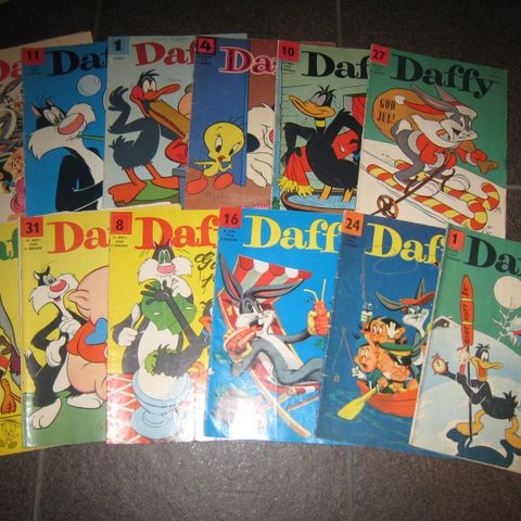 31 stk Daffy 1959-68