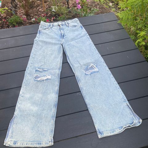 Jeans til jente strl 146