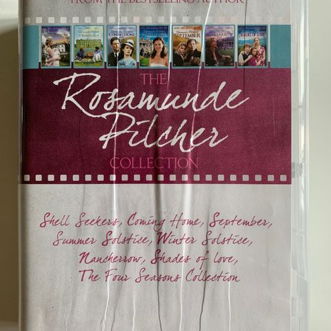 The Rosamunde Pilcher Collection (15 disker), norsk tekst