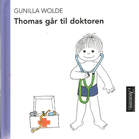 Barnebøker. 2 Småbarn bildebøker om Thomas.