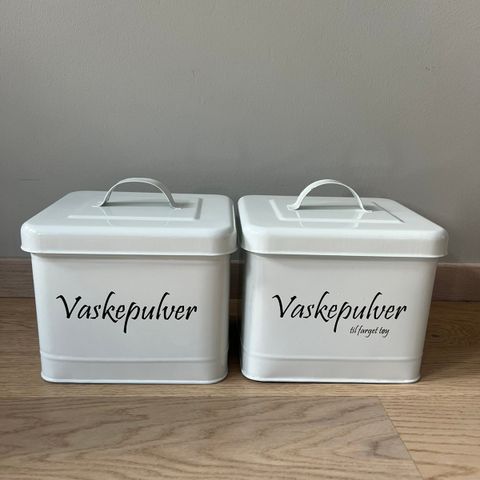 Vaskemiddel oppbevaring