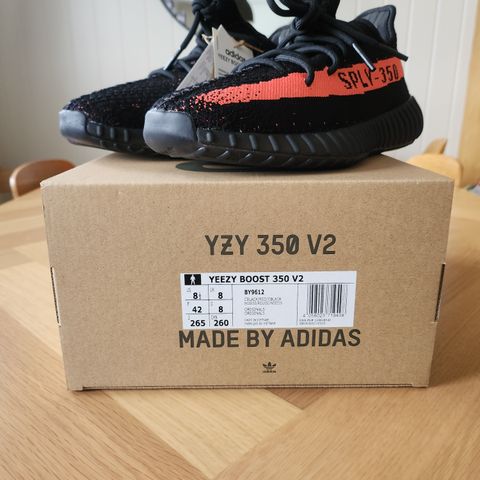 Yeezy 350 Core Black Red