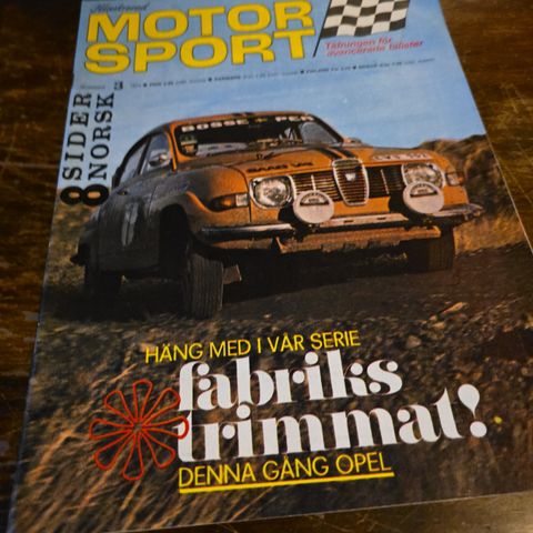 Illustrerad Motor Sport nr. 3 1974