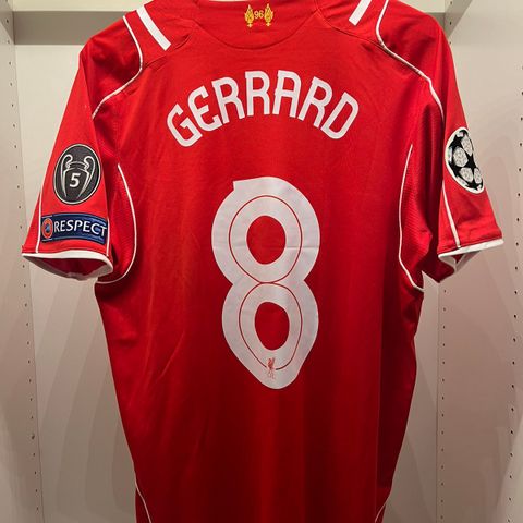 Liverpool 2014/2015 hjemmedrakt #8 Gerrard