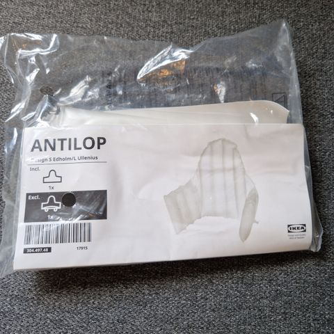 Antilop støttepute