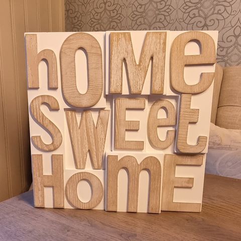 Home sweet home - pynt gies bort