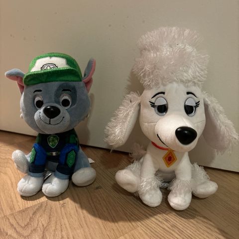 Paw patrol kosedyr: Rocky og Delores