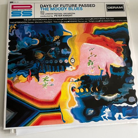 The Moody Blues «Days Of Future Passed» LP