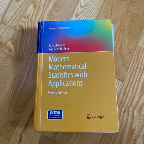 Modern mathematical statistics with applications