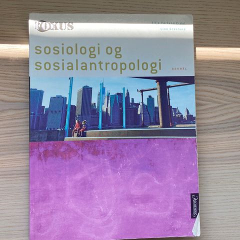 Sosiologi og sosialantropologi