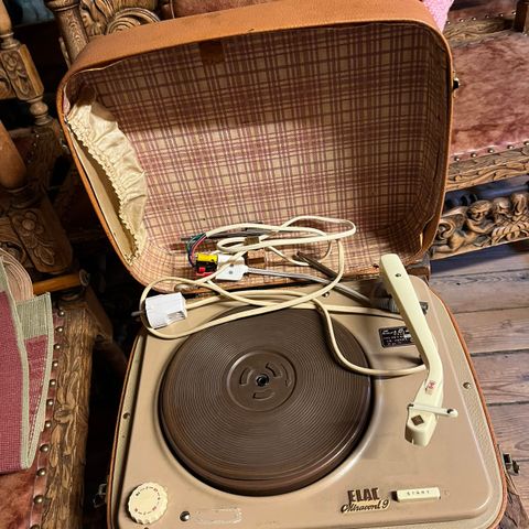 Retro Elac Maracord 9 reiseplatespiller