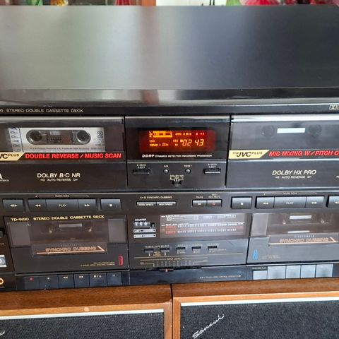 JVC TD-W306 kassettspiller