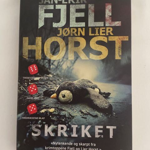 Krimbok Skriket av Fjell og Lier Horst 250,-kr