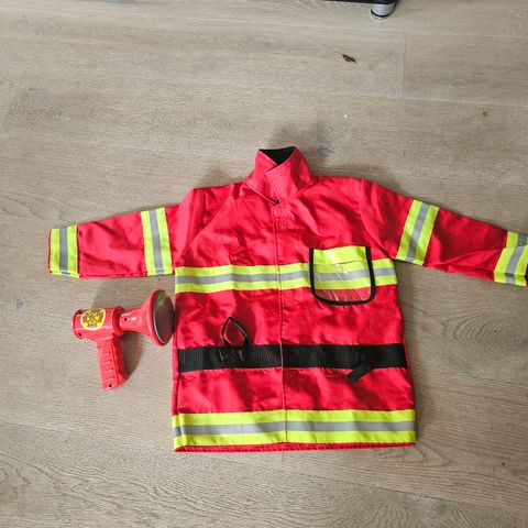 Brannmann jakke (opp til 6 år)