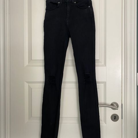 Dr.denim med hull, str XS