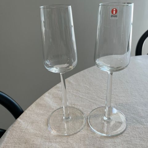 iittala champagneglass 2 stk