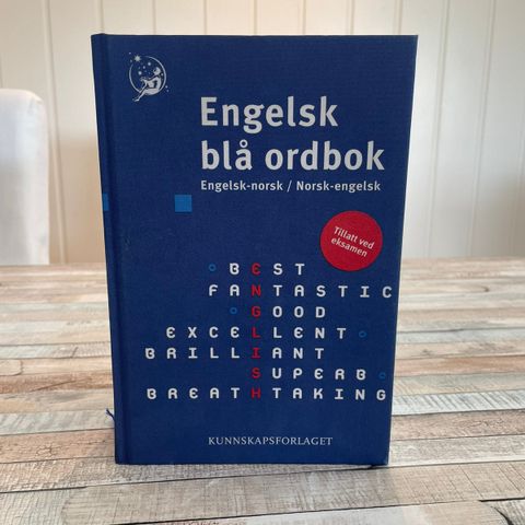 Engelsk blå ordbok