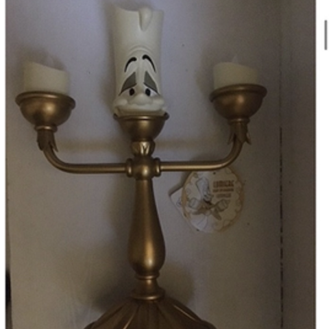 Disney Lumiere figur, limited edition med lys