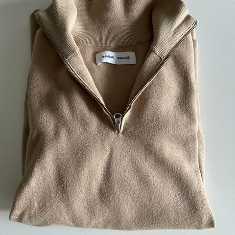 Samsøe Turtle Neck Zip Cashmere selges billig